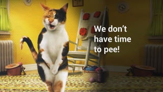 @crestodina #ufx2016
We don’t
have time
to pee!
 