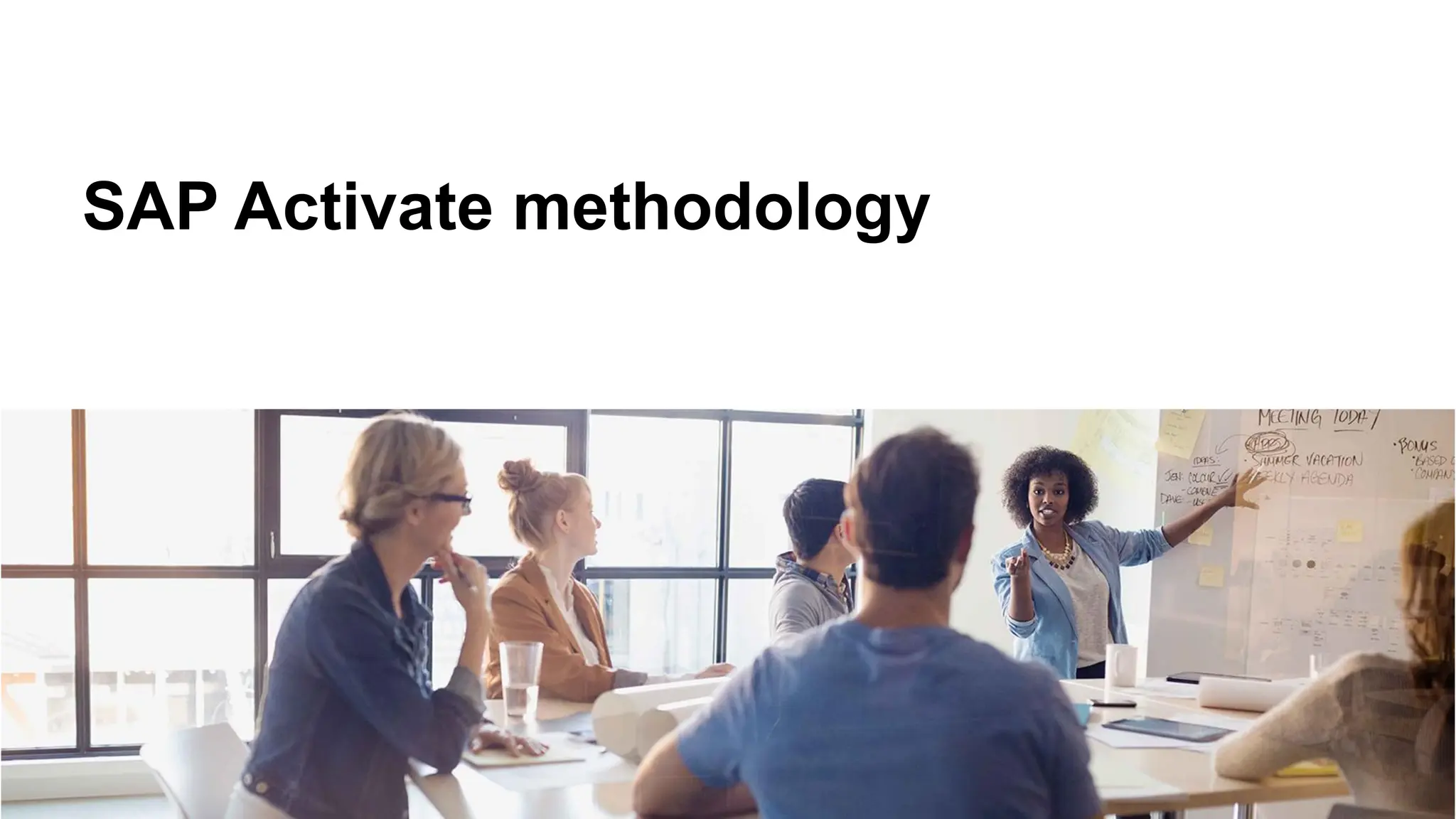SAP Activate methodology
 