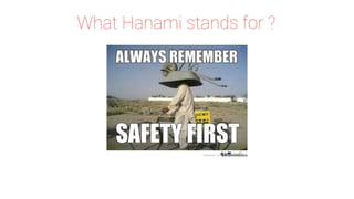 What Hanami stands for ?
 