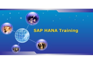 SAP HANA Training
 