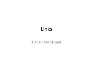 Links Hanan Mohamed 