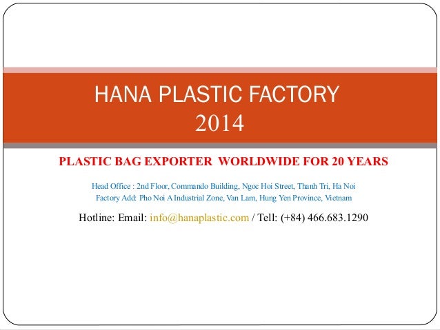 Hana Plastic Factory