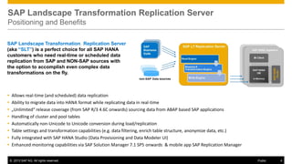 Power Replication HANA SPS07 Replication | PPTX
