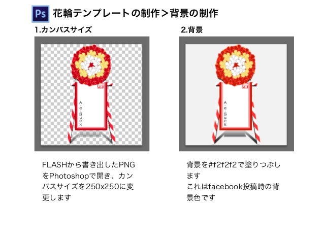 バースデー花輪の作り方