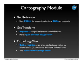 Image Processing and Cartography with the NASA Vision Workbench | PDF