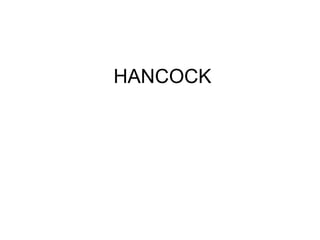 HANCOCK 