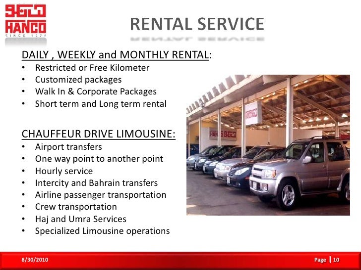 Hanco Rent A Car Riyadh Hanco Rent A Car Riyadh