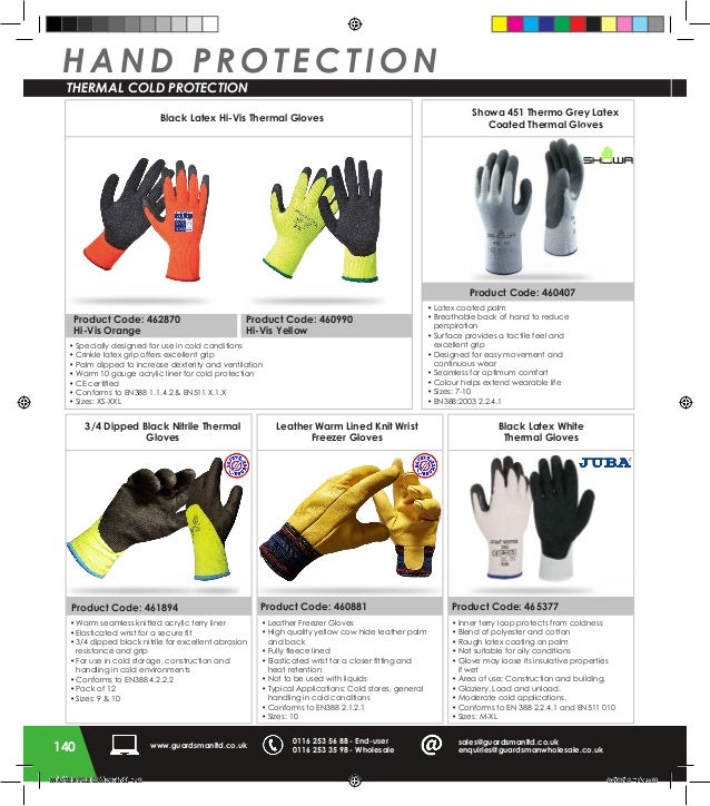 Guardsman NEW PPE Catalogue Preview Hand Protection