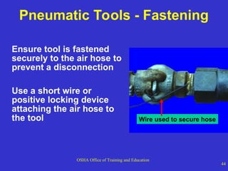 Tool Modification Osha Comprehensive OSHA Guidelines for Hand and Power Tool Safety in the ...