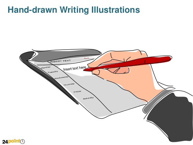 Hand Drawn Writing Illustrations