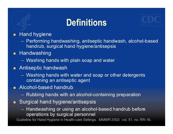 Hand Hygeine Symposia - The CRUDEM Foundation