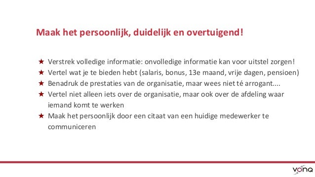 Handout vacatureteksten schrijven