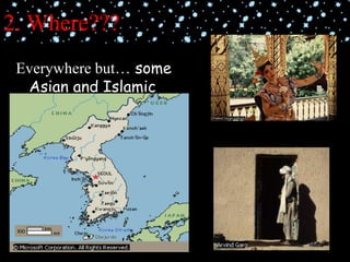 2. Where???
Everywhere but… some
Asian and Islamic
countries, women
don't like shaking
hands
 