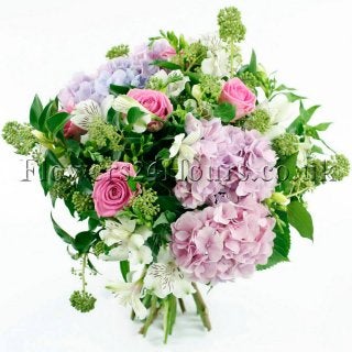 Hand tied flower bouquets by Flowers24Hours.co.uk