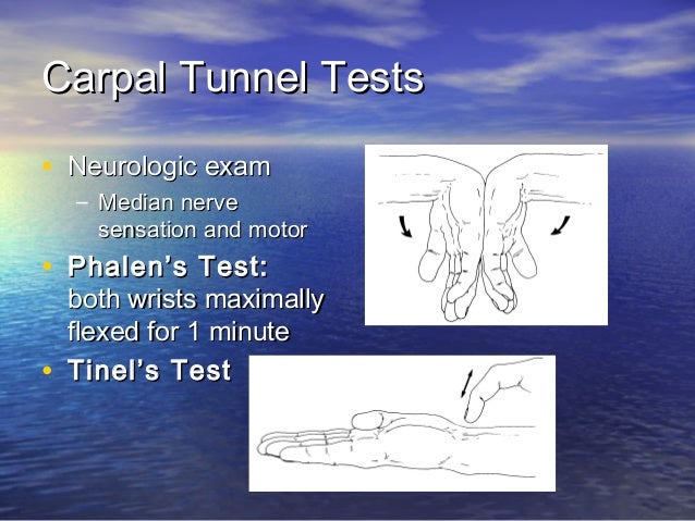 3 test finger wristexam Handand