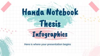 Handa Notebook
Thesis
Infographics
Here is where your presentation begins
 