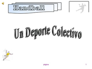 Handball Un Deporte Colectivo 