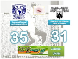 Handball   unam vs uaem