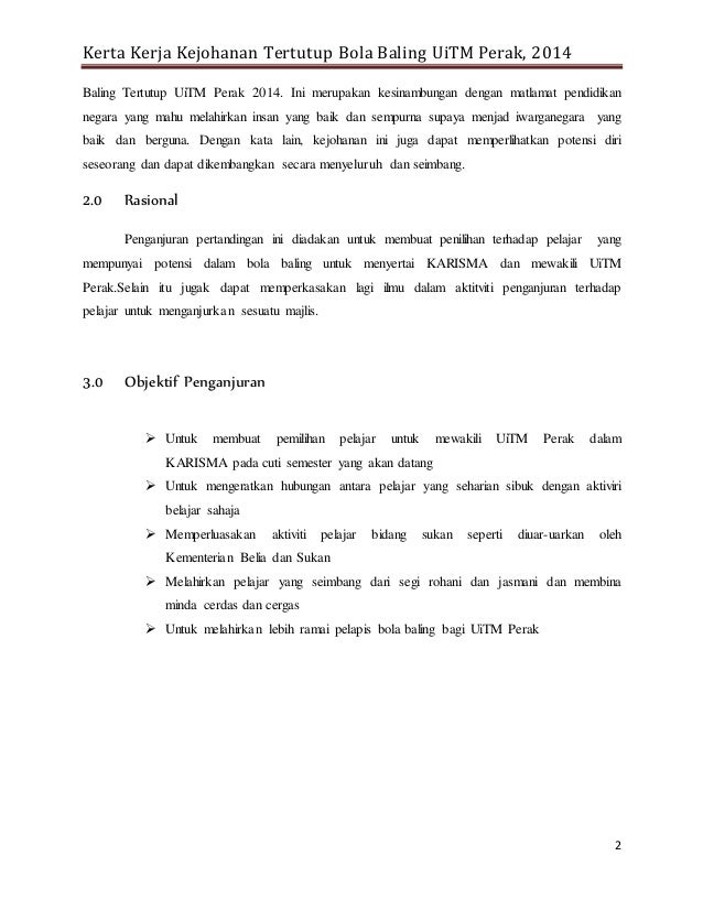 Contoh Assignment Kesatria Negara - Contoh Two