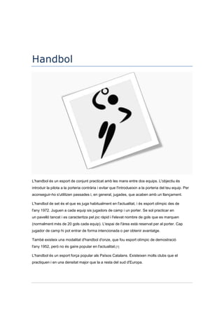 Handbol