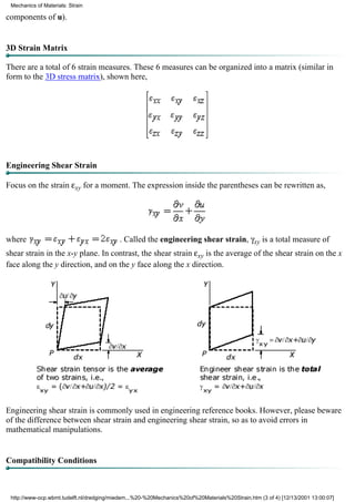 Strain Transformation Matrix Handbook basic engineering theory | PDF
