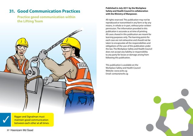 Riggers Signal Code Guide Handbook for rigger signalman hasnizam | PDF
