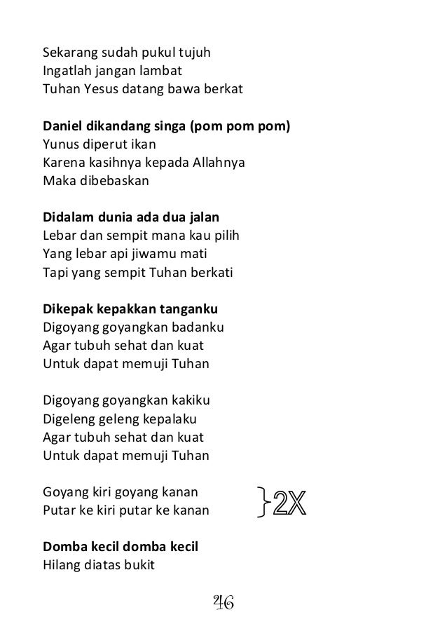 Handbook Lagu Sekolah Minggu