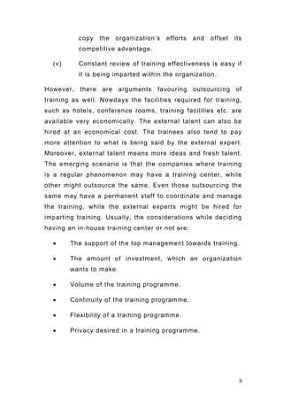 (Handbook) management of training & development | PDF