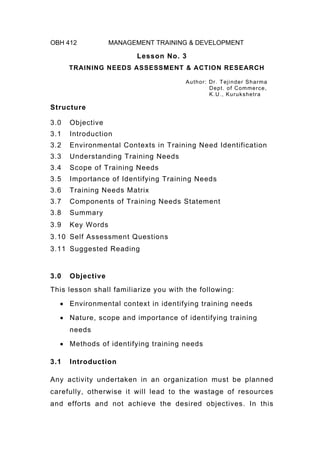 (Handbook) management of training & development | PDF
