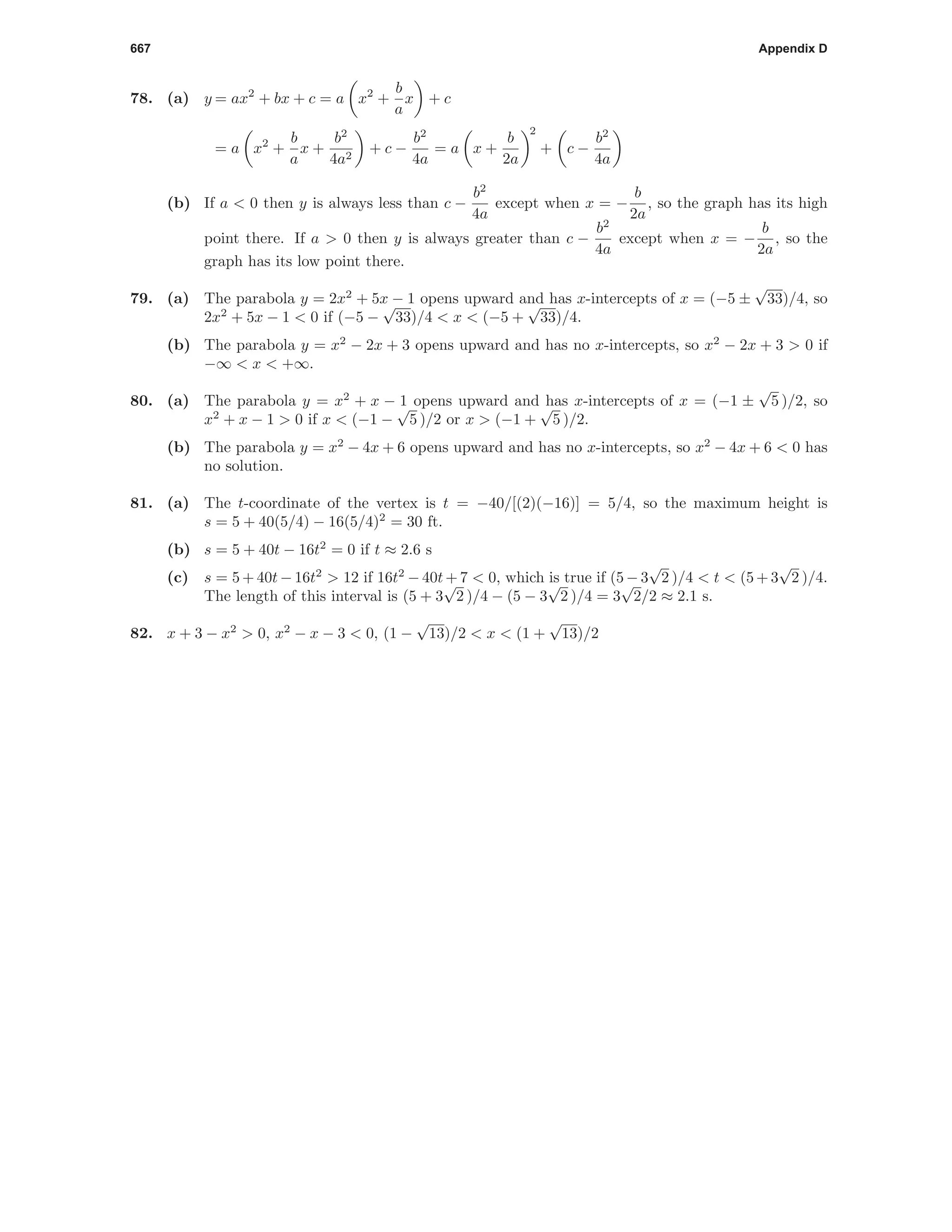 Hand book of Howard Anton calculus exercises 8th edition