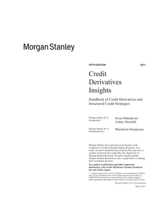 Handbook of credit derivatives and structured credit strategies