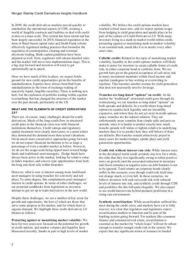 Credit derivatives trading strategies