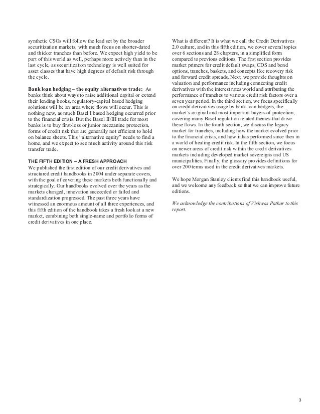 Credit derivatives trading strategies