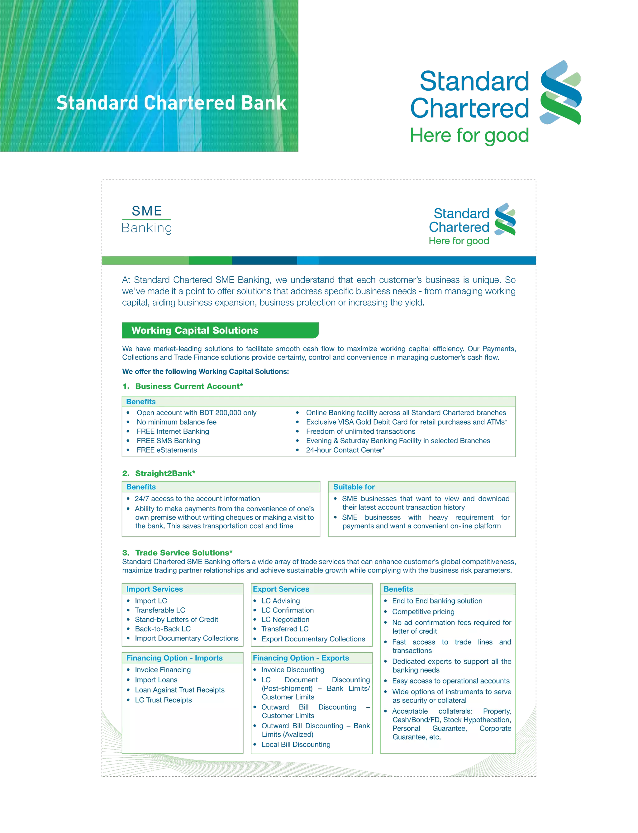 Standard Chartered Bank
 