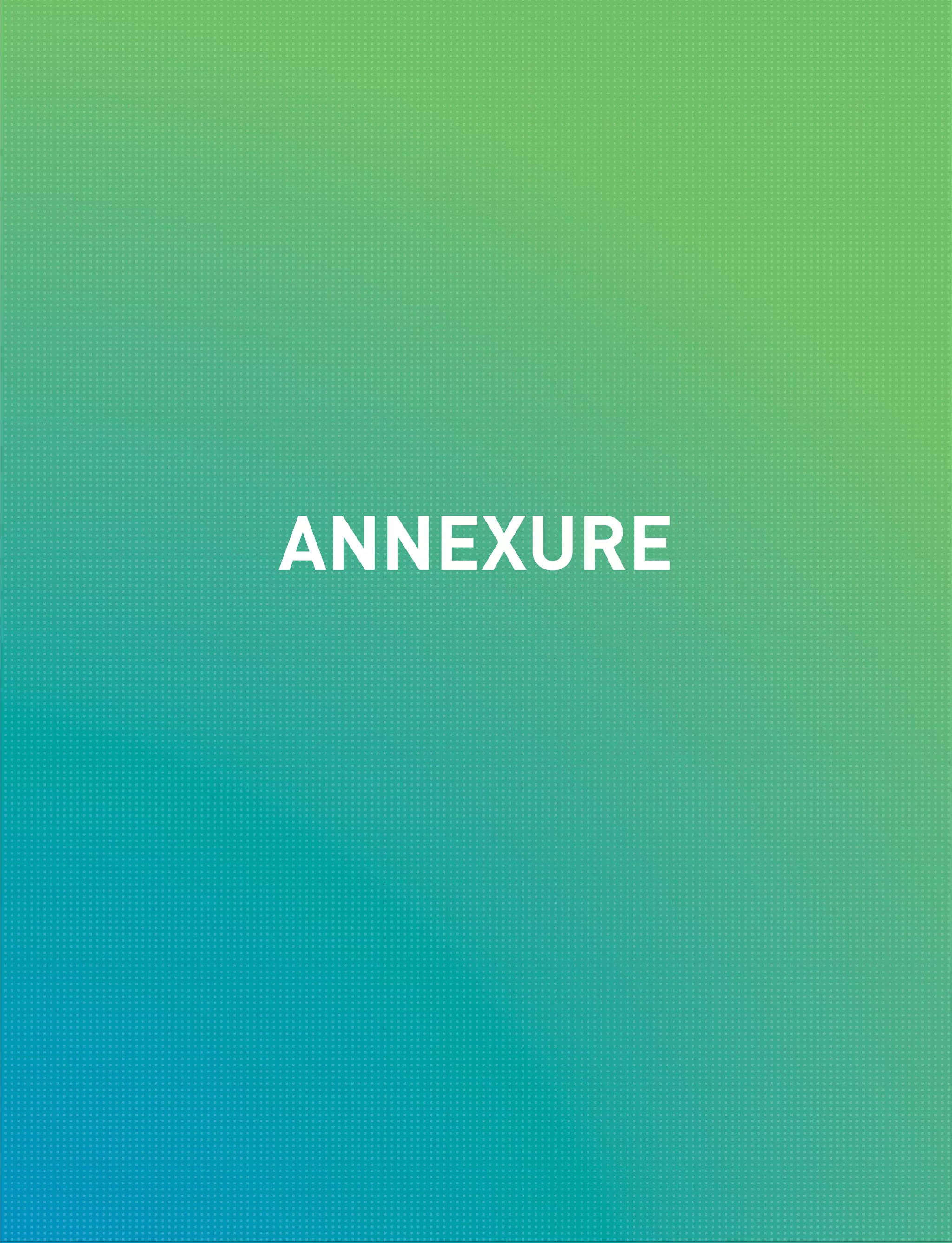 ANNEXURE
 