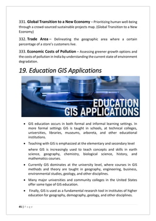 Handbook of gis application | PDF