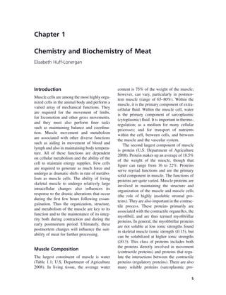 Meat Biochemistry Handbook of meat processing | PDF