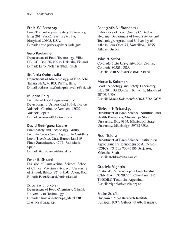 Handbook of meat processing