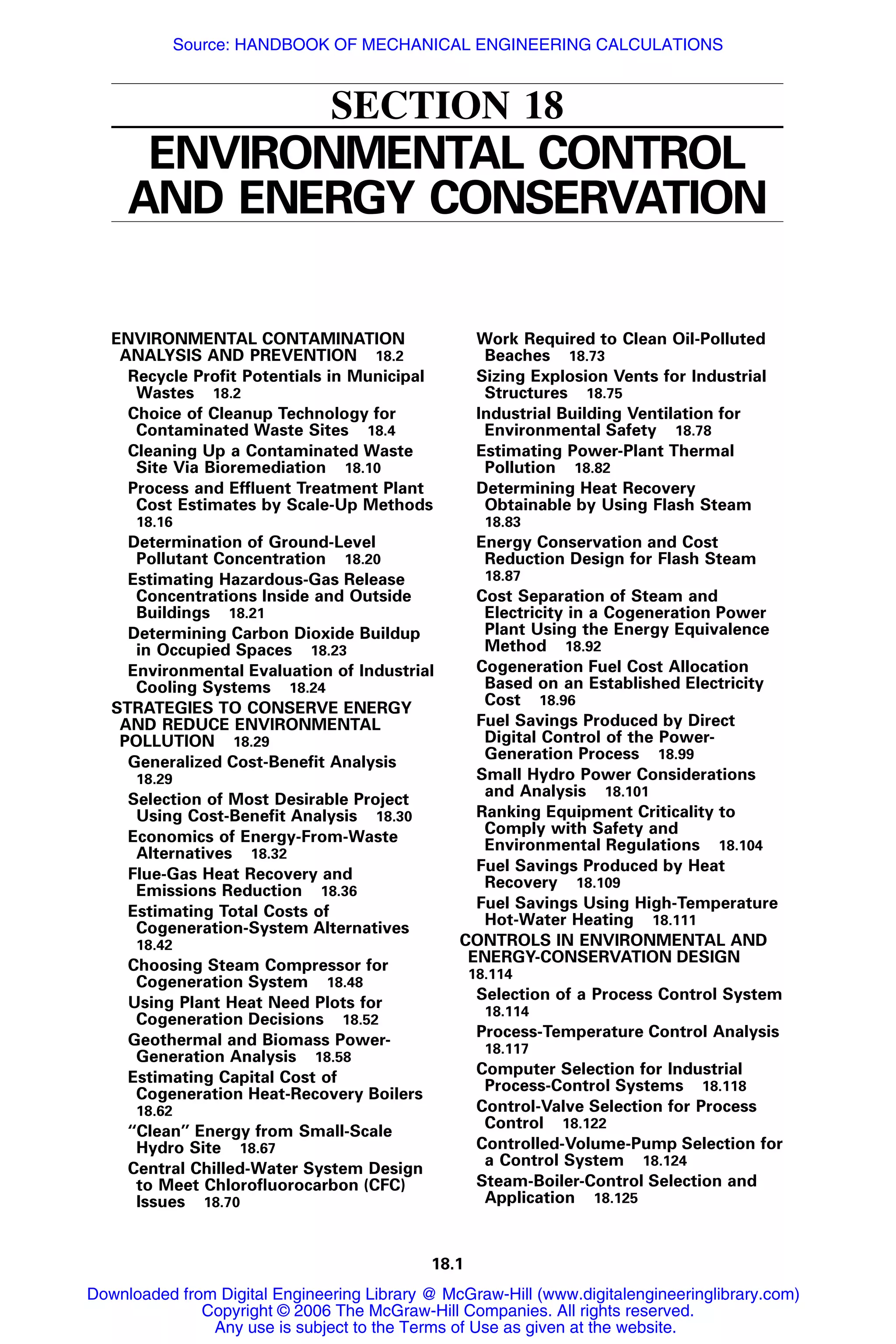 Handbook of mechanical engineering calculations
