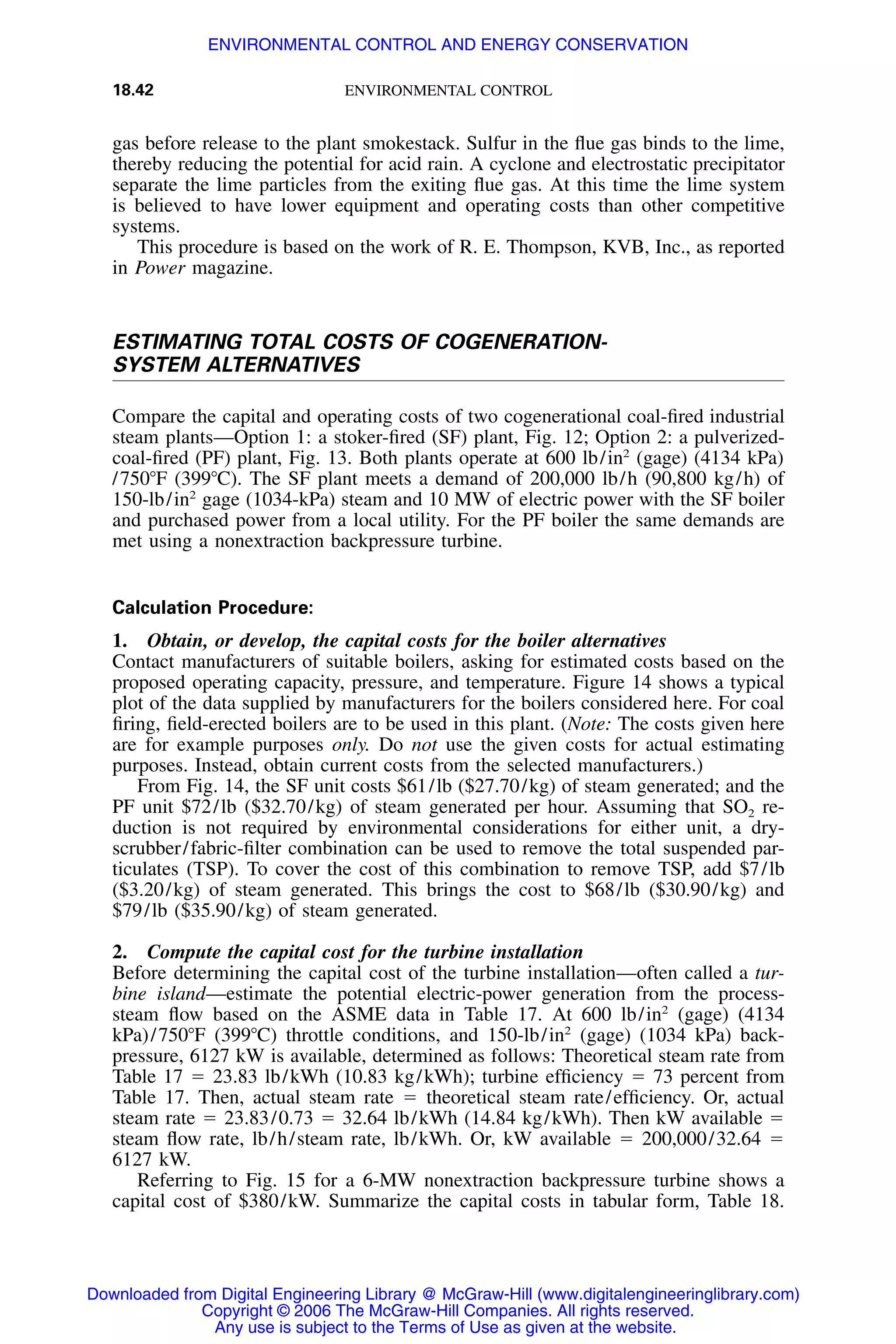 Handbook of mechanical engineering calculations
