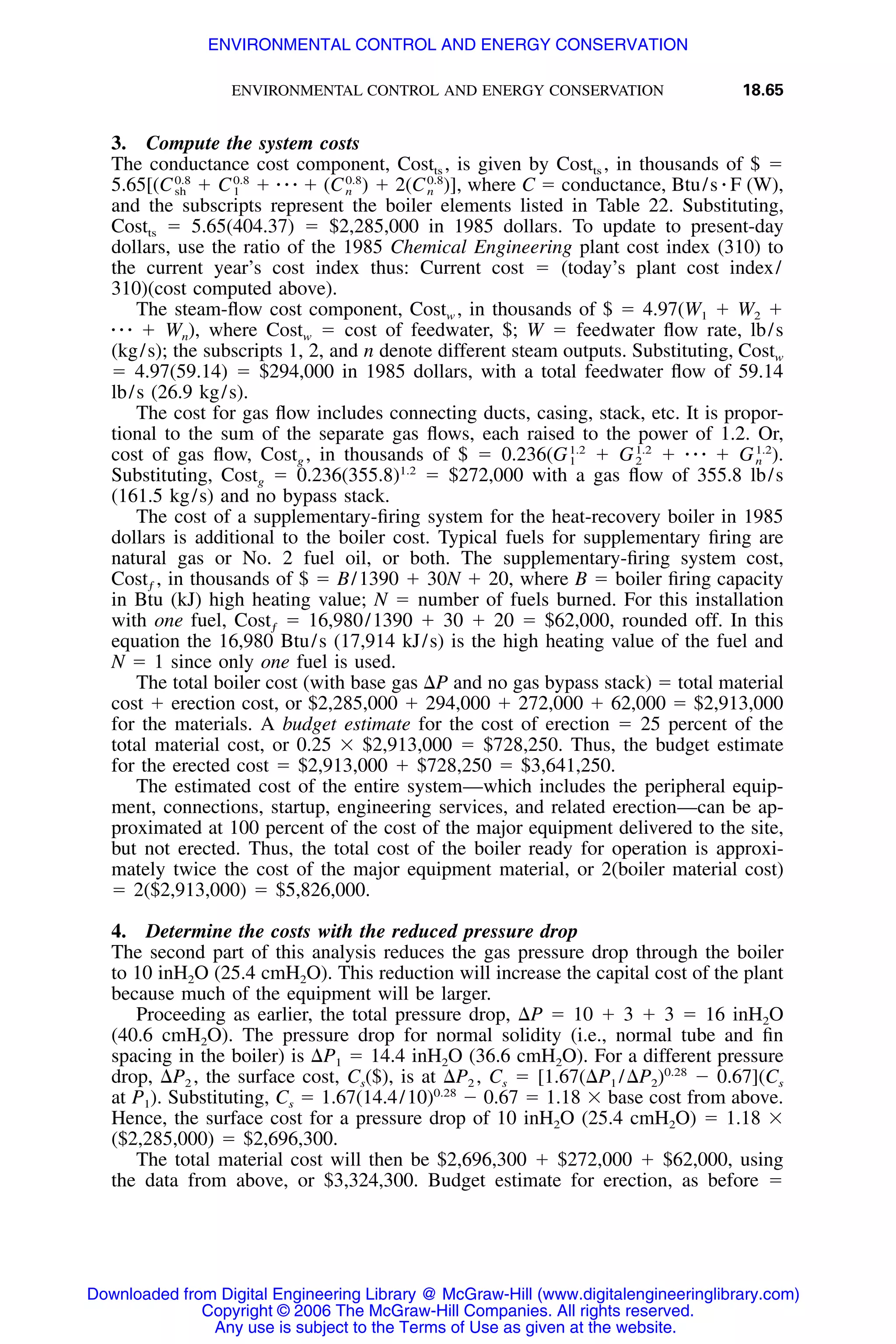 Handbook of mechanical engineering calculations