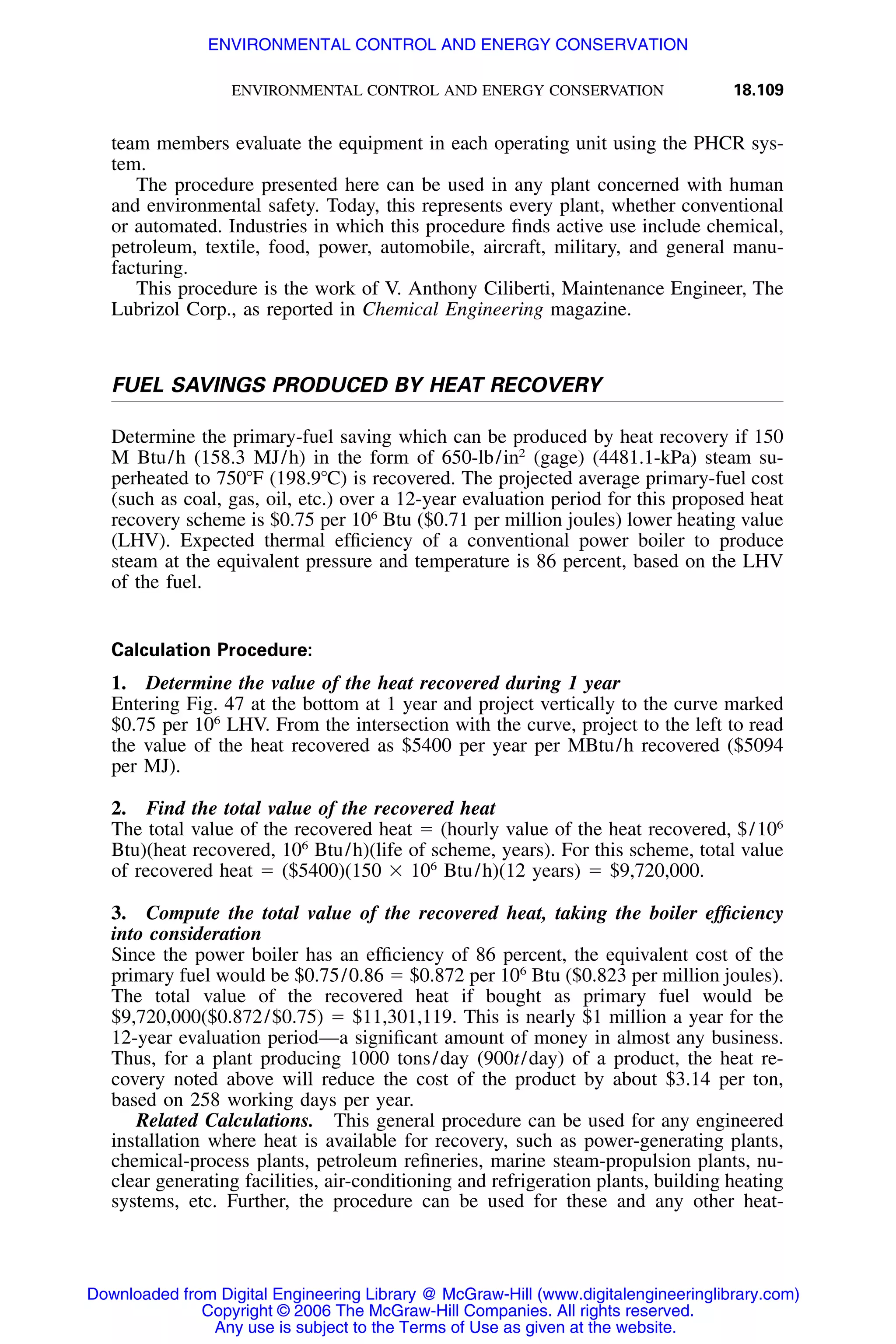 Handbook of mechanical engineering calculations