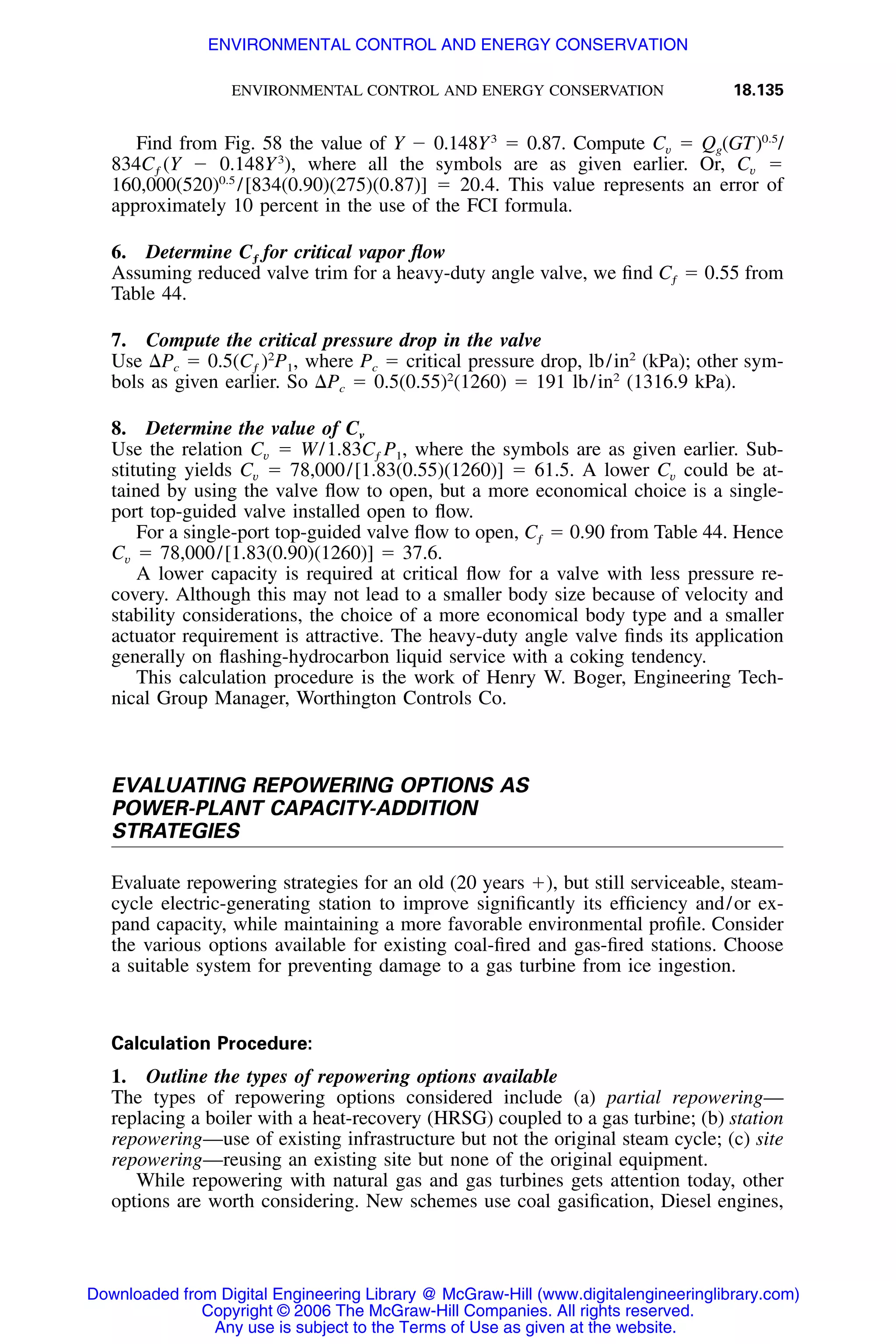 Handbook of mechanical engineering calculations