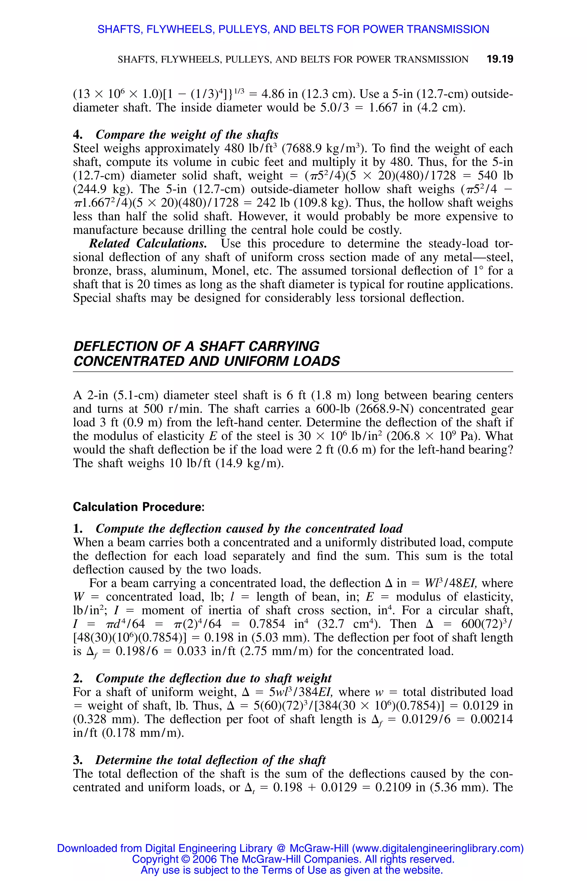 Handbook of mechanical engineering calculations