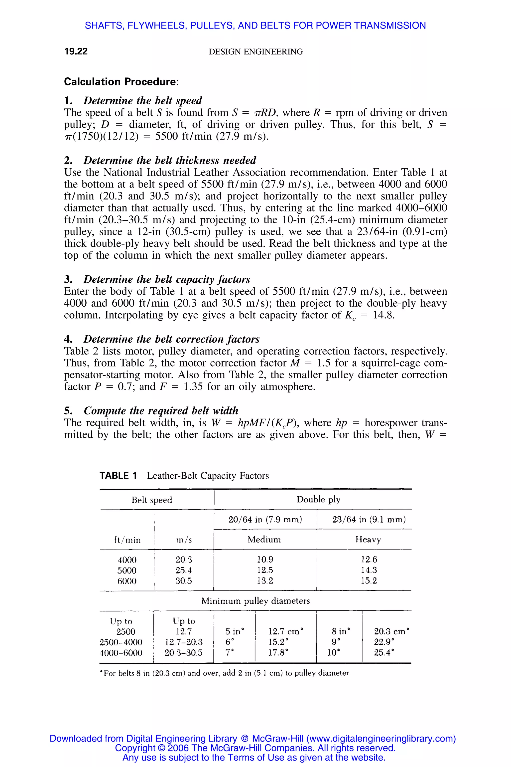 Handbook of mechanical engineering calculations