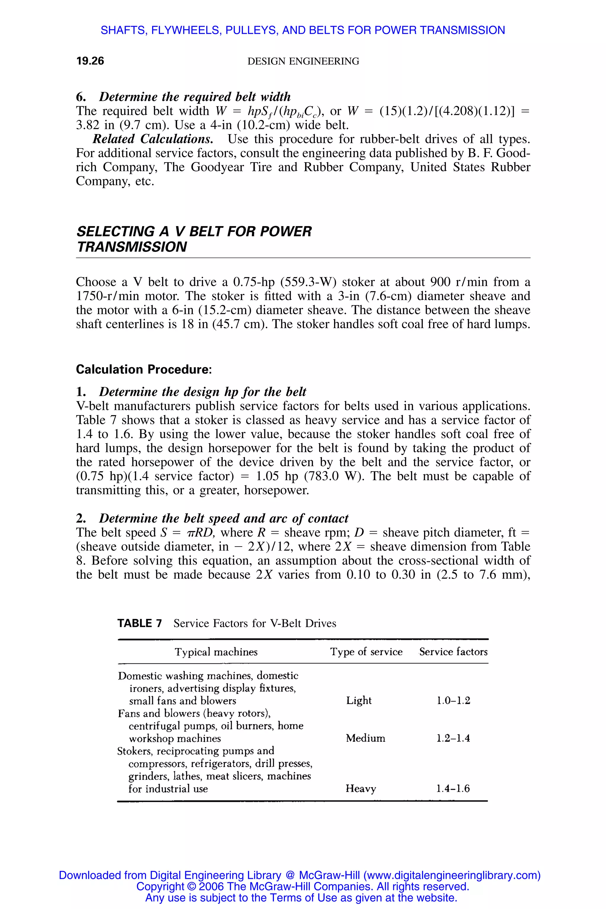 Handbook of mechanical engineering calculations