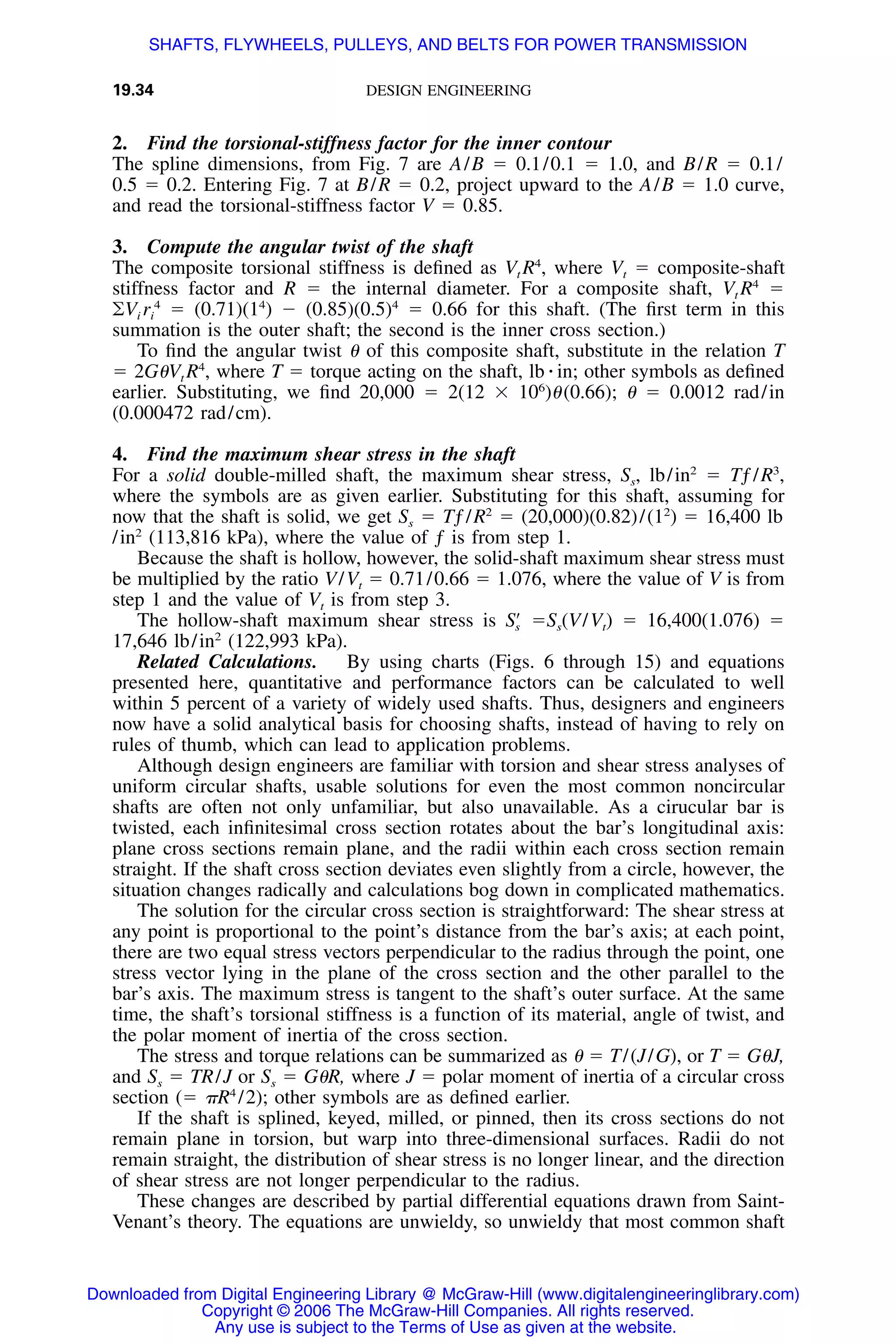 Handbook of mechanical engineering calculations