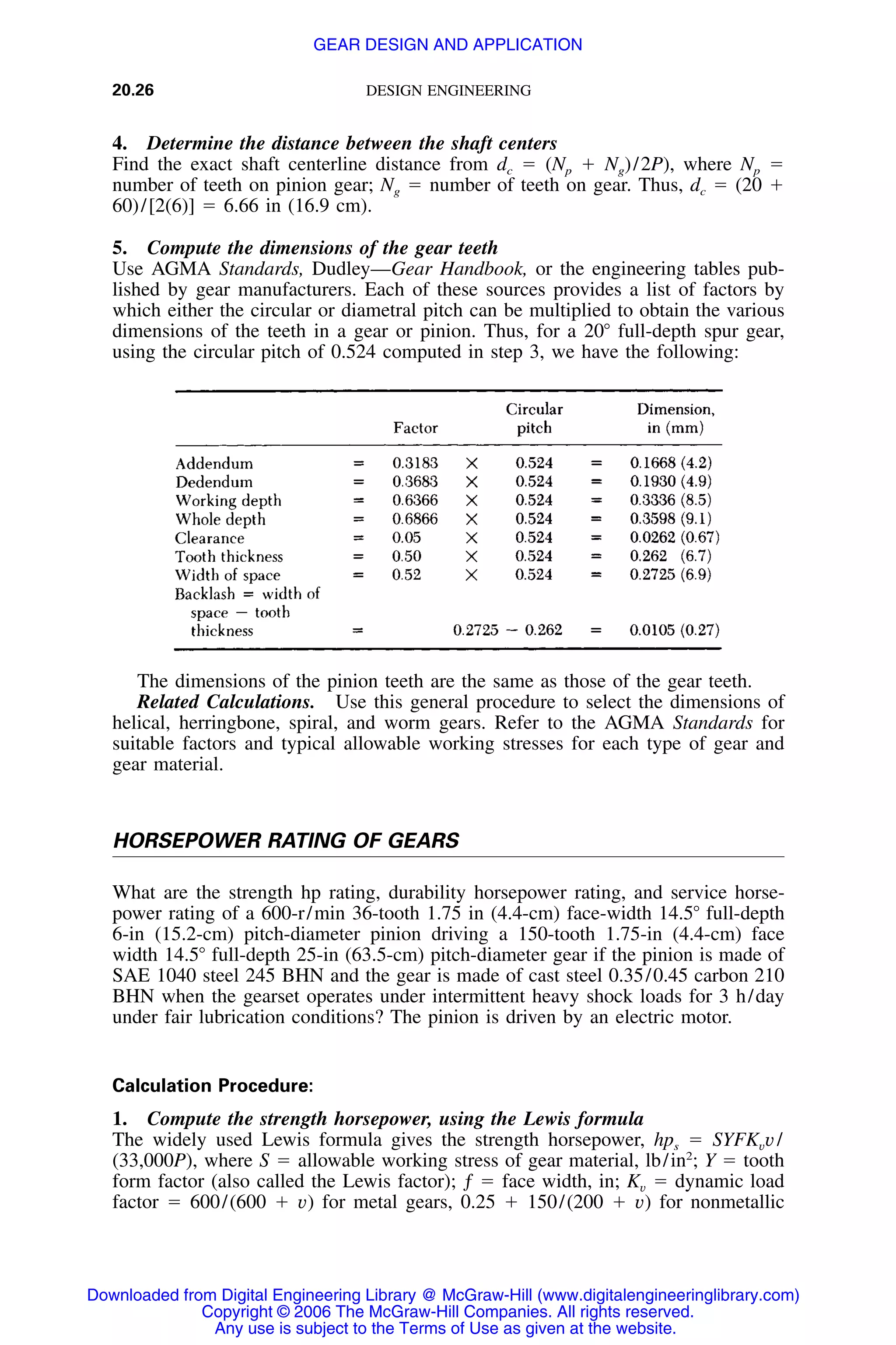Handbook of mechanical engineering calculations