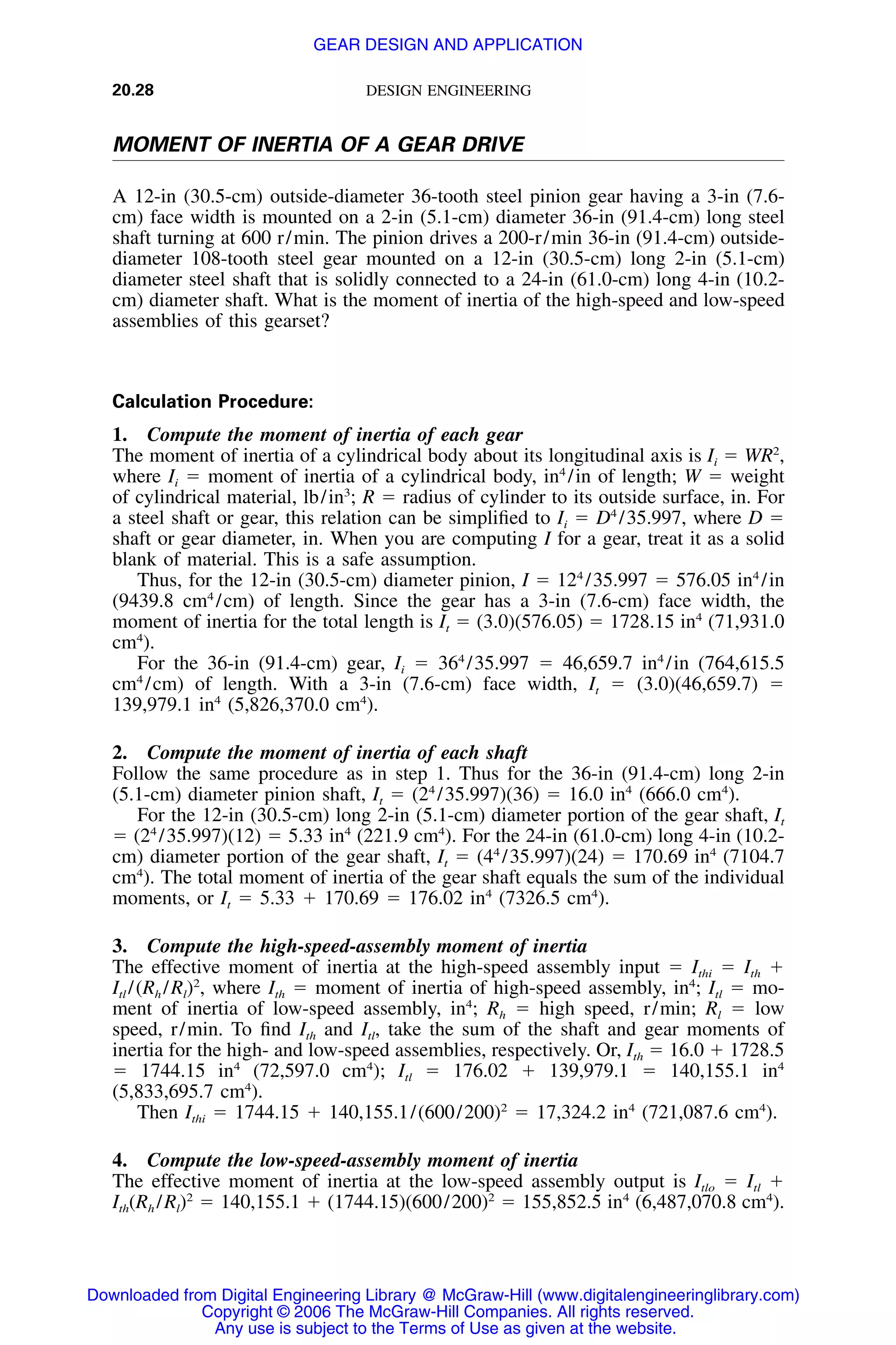 Handbook of mechanical engineering calculations