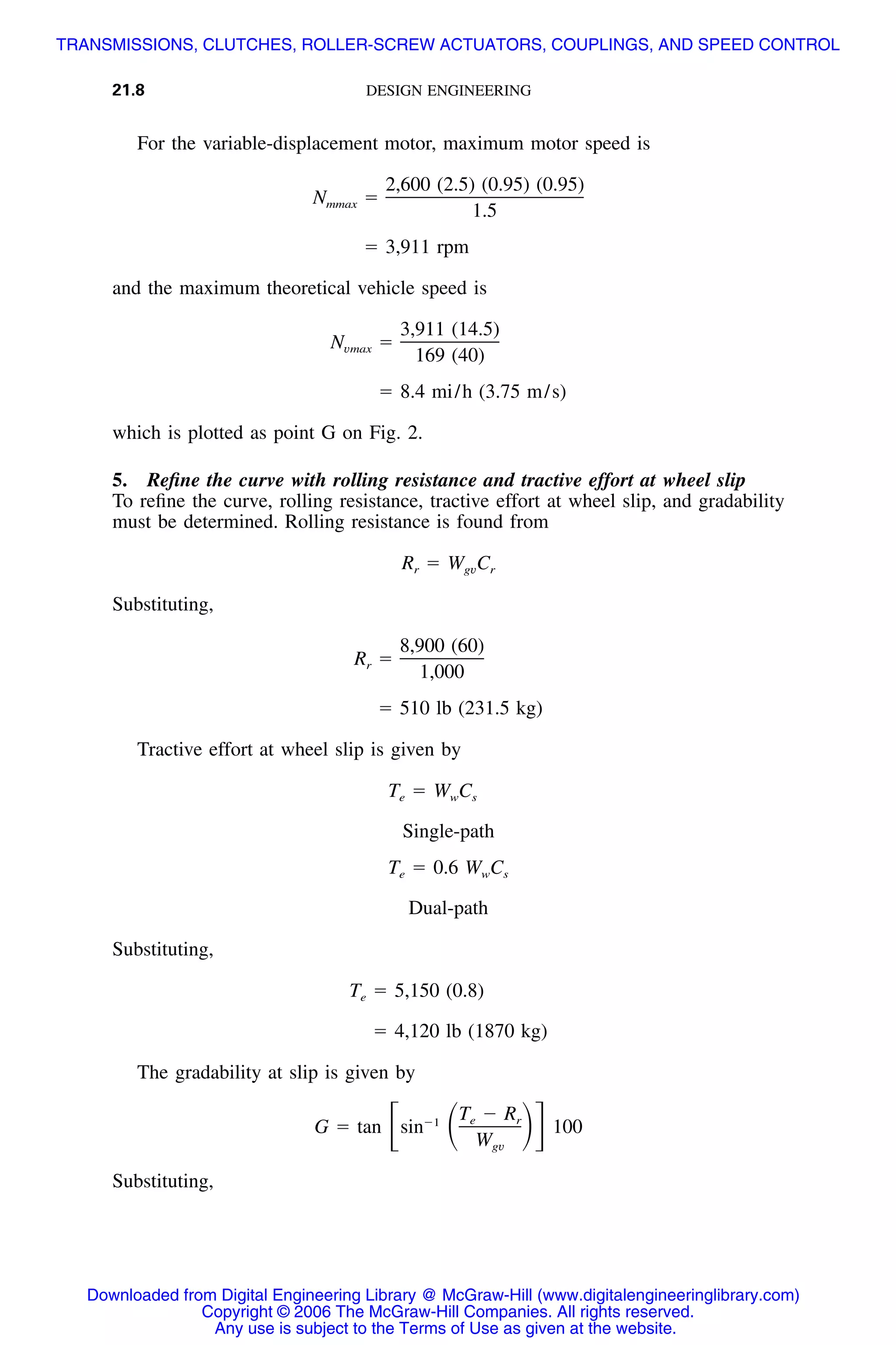 Handbook of mechanical engineering calculations